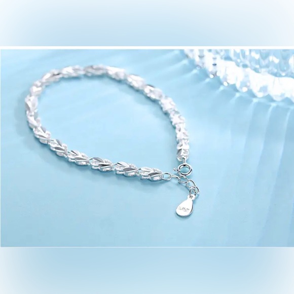 925 Sterling Silver Bracelets Zircon Charm Women Bracelets Silver 925 Jewelry - Picture 6 of 6